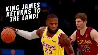 LeBron James Full Highlights vs Cavaliers (11.21.2018)  RETURNS BACK TO CLEVELAND! NBA LIVE 19