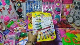 Satisfying with unboxing &Review mini kitchen set toys cooking video compliation | Asmr video