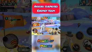 Akainu surprised the Enemy Team | One Piece Bounty Rush | OPBR