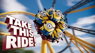 Minions Take On The Most INSANE Rollercoaster Ever!