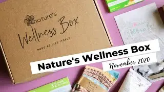 Nature's Wellness Box Unboxing November 2020: Wellness Subscription Box