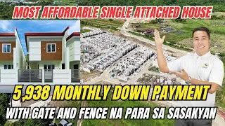Most Affordable Single Attached House sa Cavite with Gate and Fence | Pacifictown Enclave Naic