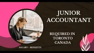 Требуется младший бухгалтер в Торонто, Канада 💼🇨🇦 #TorontoJobs #AccountantJobs #CanadaHiring