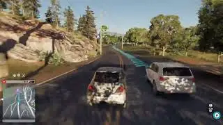 jugando al watch dogs 2
