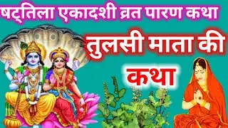 षटतिला एकादशी व्रत पारण कथा || तुलसी माता की कथा || Shattila Ekadashi Vrat Paran katha
