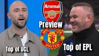 Arsenal vs Man United EPL Preview 🔥 Title Clash | Gunners Top of EPL & UCL