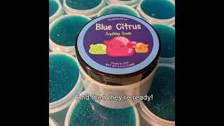 How We Make It: Blue Squishy Soap