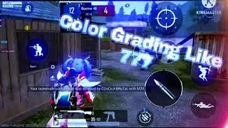 Color Grading Like 777🔥| BGMI Montage