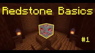 Redstone Basics: #1 Redstone and Types of Components!