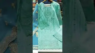 Embroidered 3pc dress 2022#design #dresses #viral #winter #wedding #online