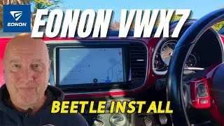 VW Beetle A5 Audio Upgrade &ndash; Eonon VWX7 Install
