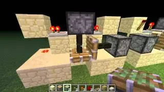 Minecraft Redstone Tutorial! ceiling lighting