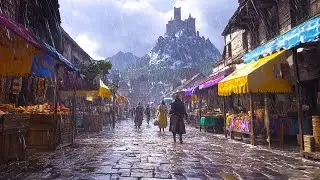 Crystal Rainfall | Relaxing Rain Sounds for Deep Sleep, Focus & Stress Relief