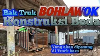 Proses pembuatan Bak untuk Truck Baru ‼️Konsumen Rewel
