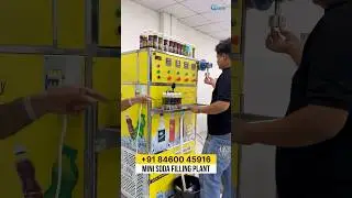 Mini Soda Filling Plant #sodabottlingplant