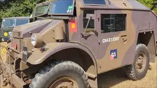 1941 CMP Chevrolet Field Artillery Tractor (CAB12) close up at the Capel Military Show 2025
