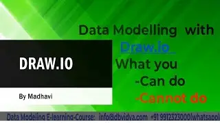 Data Modeling Features - Draw.io Tool  | dbvidya