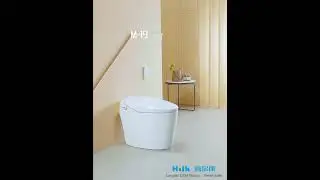 M19 Smart sitting wc pan Intelligent Toilet Bathroom  Sanitary wares closestool smart lavatory