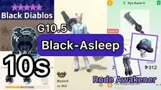 [MHN] Greatsword Sleep can beat 10 star Black Diablos Monster hunter now