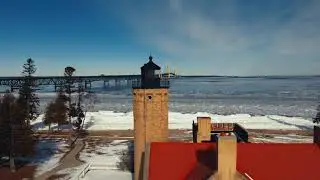Mackinaw City Drone Footage