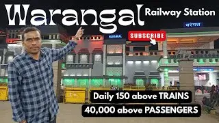 Warangal Railway Station Renovation Works are Under progres|One of the Busiest Station in Telangana|