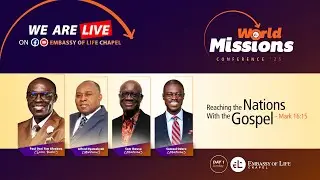 WELCOME TO OUR WORLD MISSIONS CONFERENCE DAY 1 (23RD NOVEMBER, 2025)
