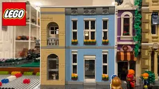 Создание ИНДИВИДУАЛЬНОГО модульного здания магазина мороженого LEGO!