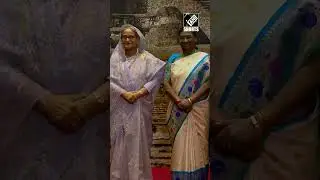 Delhi: Bangladeshi PM Sheikh Hasina arrives at Bharat Mandapam for G20 Dinner