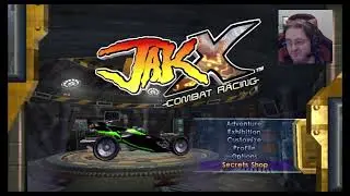 -[Eng] Jak X: Combat Racing Livestream (Part 1) [Racing game from the PS2 era] (PS4) -FACECAM on-