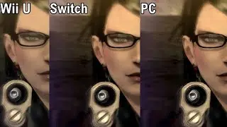 Bayonetta Graphics Comparison (Wii U vs Switch vs PC)