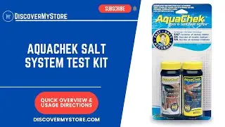 AquaChek Salt System Test Kit