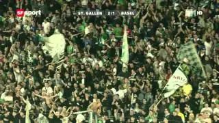 2012/13 - 7. Runde: FC St. Gallen - FC Basel  2:1 (0:1)