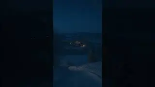 Cold Midnight Crossing #music #snow #song #sunset #relax