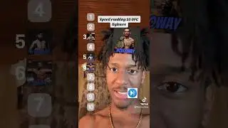 Speed rankings are TOO EASY #ufc #mma #ranking #martialarts #combat #combatsports #blindranking