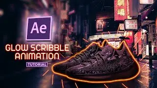 How To Make Glowing Scribble Animation | After Effects Tutorial