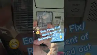 How to Replace Honda CR-V Map Light Bulb in 60 Seconds! Easy LED Upgrade DIY Fix 🚗💡 #Shorts