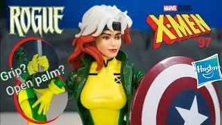 Перекраска Rogue из X-men 97? Обзор фигурки Rogue от Marvel Legends и китбаш для рук #xmen97 #rogue