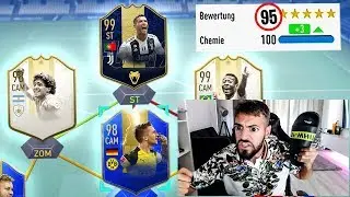 99 PELE & 98 MARADONA ICON! 195 RATED FUT DRAFT CHALLENGE FIFA 19 🔥🔥