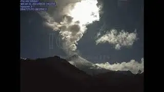 August 20, 2021, ~ A Rare Clear View ~ Volcan Sangay, Ecuador