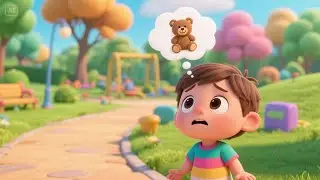 The Lost Teddy Adventure Song | Fun Kids Nursery Rhyme | Friendship and Adventure