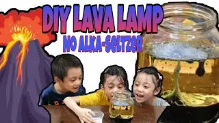 KIDS ENJOYING SCIENCE EXPERIMENT- LAVA LAMP