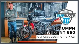 Triumph Trident 660: gli accessori originali - DueruoteTG #70