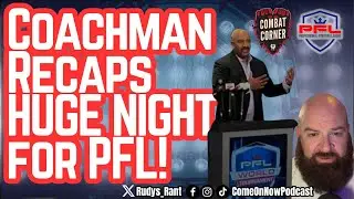 Jonathan Coachman Recaps EPIC Knockout by Fabian Edwards in PFL Hollywood Main Event!