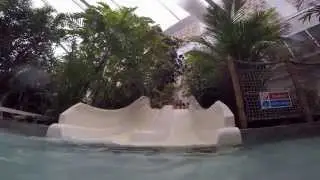Centre Parcs Woburn 2015 kids waterslide