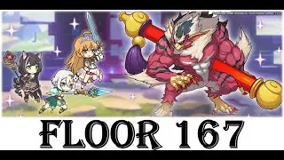 Lunar Tower. Floor 167. Princess Connect! Re:Dive Global Version NA