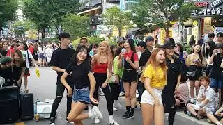 [4K] 180805 #홍대걷고싶은거리댄스팀다이아나버스킹 #댄스팀다이아나 #다이아나 #Diana #나랑사귈래 [직캠/FANCAM]