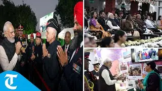 PM Modi attends Vijay Diwas exhibition in Delhi, visits stalls at event