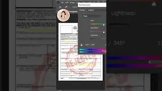 Best Way to Remove Document Stamp in Photoshop #viral #shorts #youtubeshorts #stamp #shorts