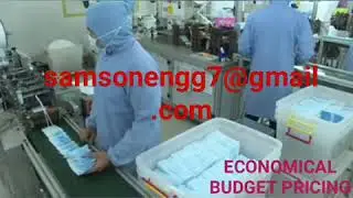 Cheap price Surgical face mask machine Indian made