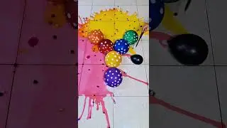 Mixing All Balloon Color With Orbeez Part 87 Compilation Video